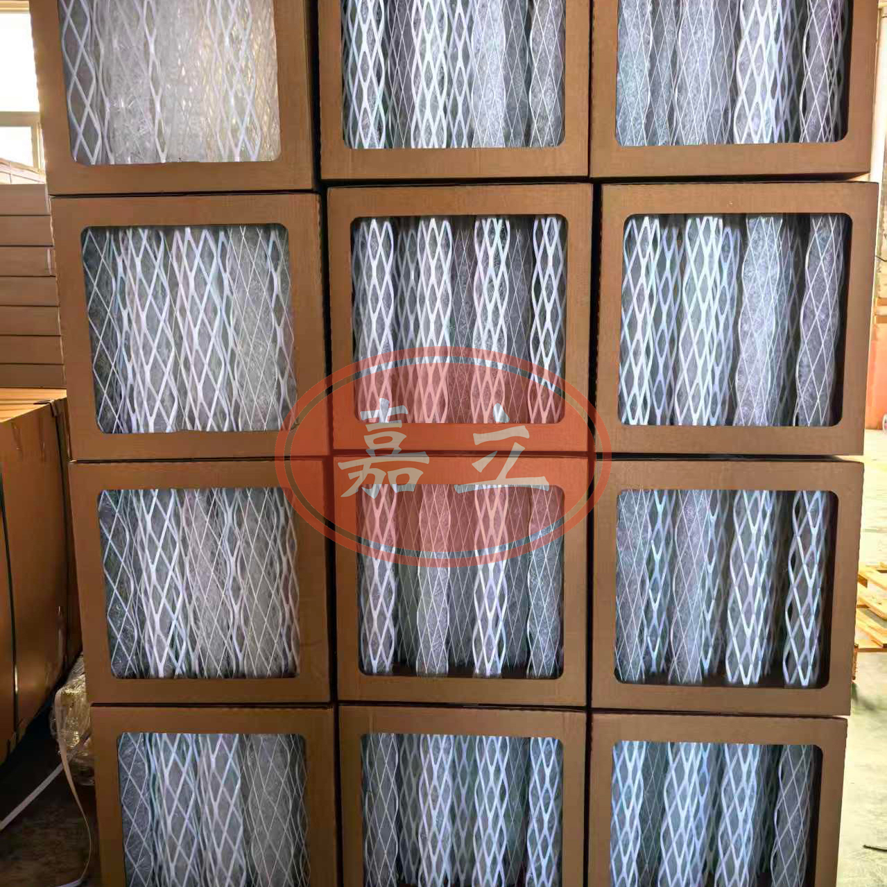 蕉城3D柱型漆雾过滤收集器